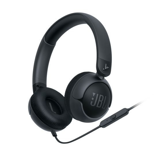 JBL Junior 320 Wired On-Ear Kids Headphones Black