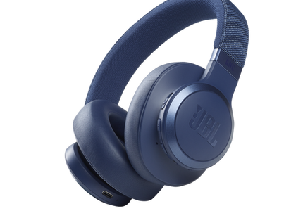 JBL Live 660NC Wireless Over-Ear Noise Cancelling Headphones Blue