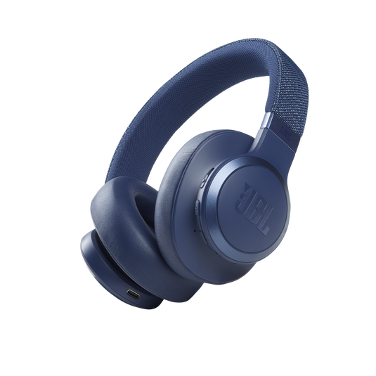 JBL Live 660NC Wireless Over-Ear Noise Cancelling Headphones Blue