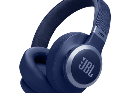 JBL Live 770NC Wireless Over-Ear with True Adaptive Noise Cancelling Headphones Blue
