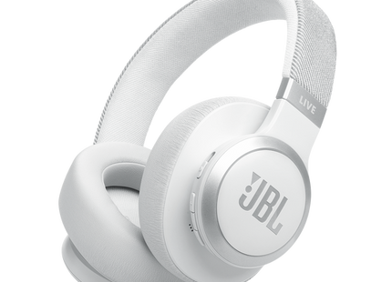 JBL Live 770NC Wireless Over-Ear with True Adaptive Noise Cancelling Headphones White