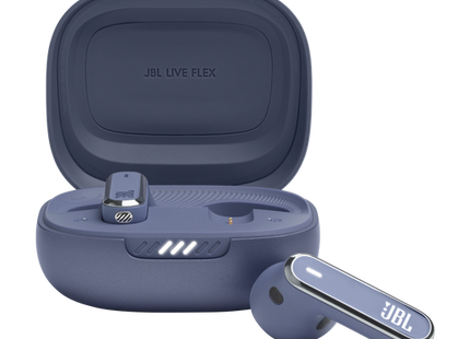 JBL Live Flex True Wireless Adaptive Noise Cancelling Earbuds Blue