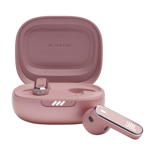 JBL Live Flex True Wireless Adaptive Noise Cancelling Earbuds Rose