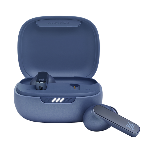 JBL Live Pro 2 True Wireless Noise Cancelling Earbuds Blue