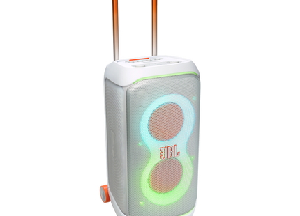 JBL PartyBox Club 320 Portable Bluetooth Party Speaker with Telescopic Handle White