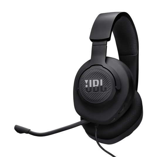 JBL Quantum 100M2 Wired Over-Ear Gaming Headphones Black