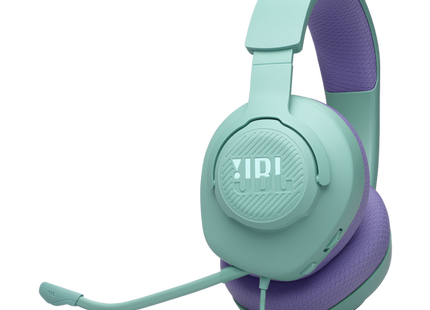 JBL Quantum 100M2 Wired Over-Ear Gaming Headphones Cyan