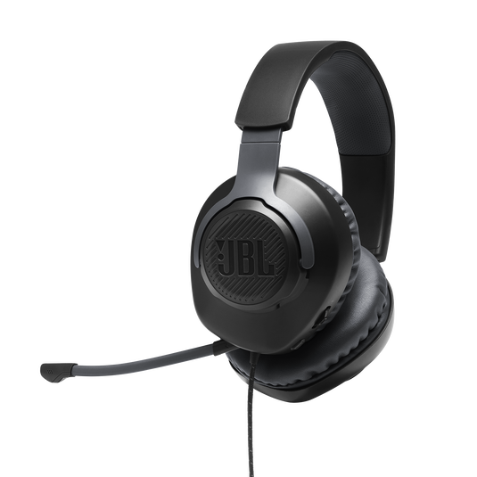 JBL Quantum 100 Wired Over-Ear Gaming Headphones Black