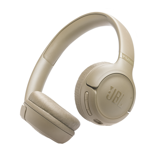 JBL T530BT Wireless On-Ear Headphones Beige