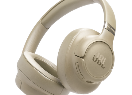 JBL T780NC Wireless Over-Ear Adaptive Noise Cancelling Headphones Beige