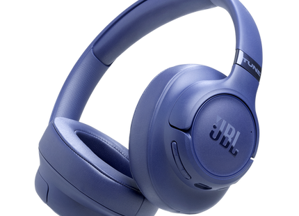 JBL T780NC Wireless Over-Ear Adaptive Noise Cancelling Headphones Blue