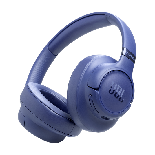 JBL T780NC Wireless Over-Ear Adaptive Noise Cancelling Headphones Blue