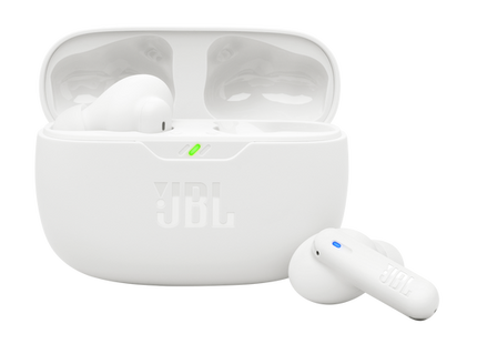 JBL Wave Beam 2 True Wireless Adaptive Noise Cancelling with Smart Ambient Earbuds White