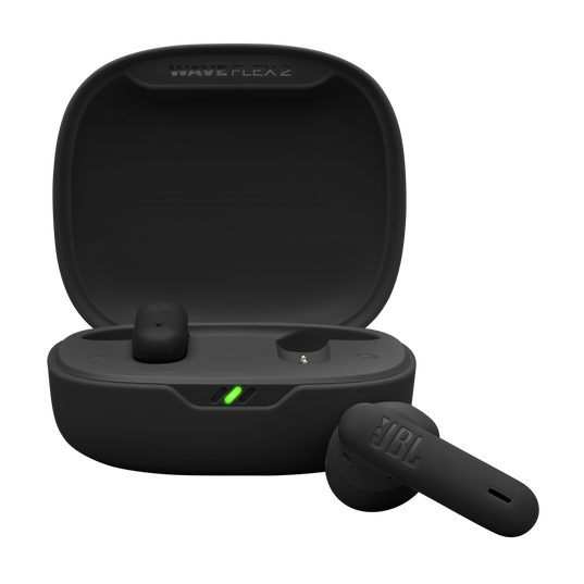JBL Wave Flex 2 Wireless Pure Bass Earbuds Black