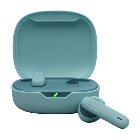 JBL Wave Flex 2 Wireless Pure Bass Earbuds Blue