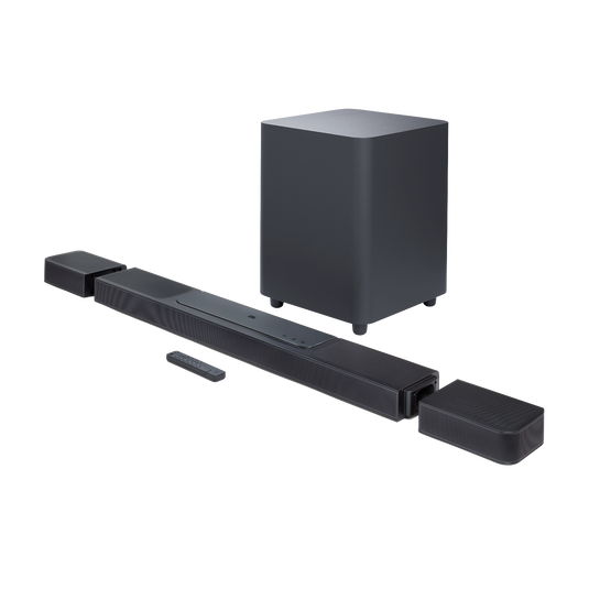 JBL Bar 1300 11.1.4-Channel Soundbar with Detachable Surround Speakers and MultiBeam, Dolby Atmos Black