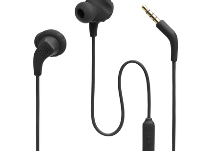 JBL Endurance Run 2 Waterproof Sports In-Ear Wired Headphones Black