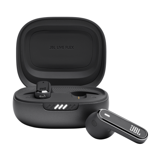 JBL Live Flex True Wireless Adaptive Noise Cancelling Earbuds Black