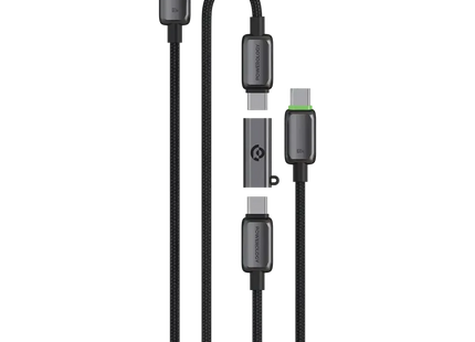 Powerology ARGOS Dual USB-C Cables with Connector