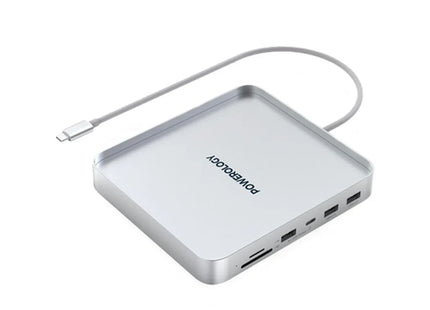 Powerology 24" iMac Compatible Usb-C Hub & Stand With SSD  Enclosure