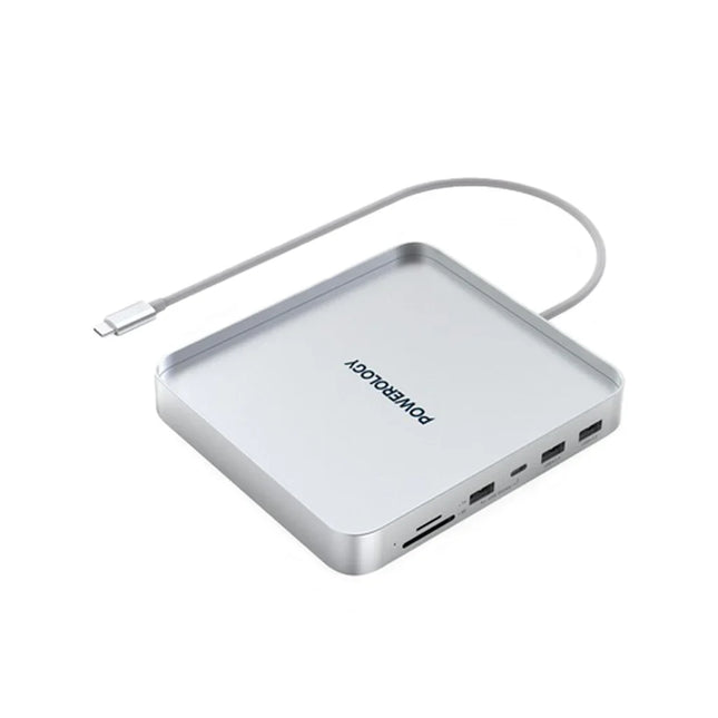 Powerology 24" iMac Compatible Usb-C Hub & Stand With SSD  Enclosure