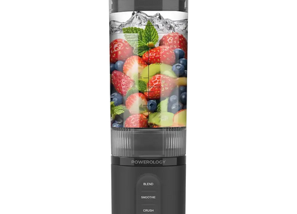 Powerology MagBlend Portable Blender Black