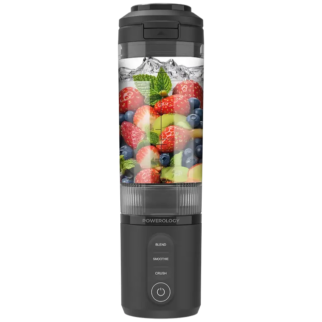 Powerology MagBlend Portable Blender Black