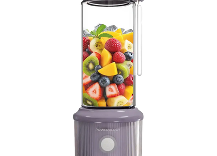 Powerology Press & Refresh Portable Blender Lavender