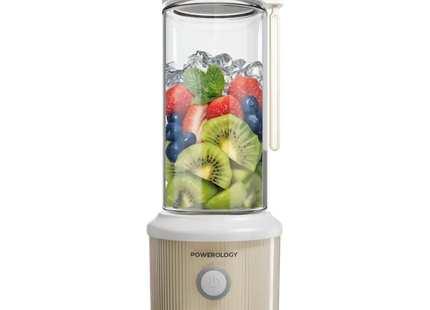 Powerology Press & Refresh Portable Blender White
