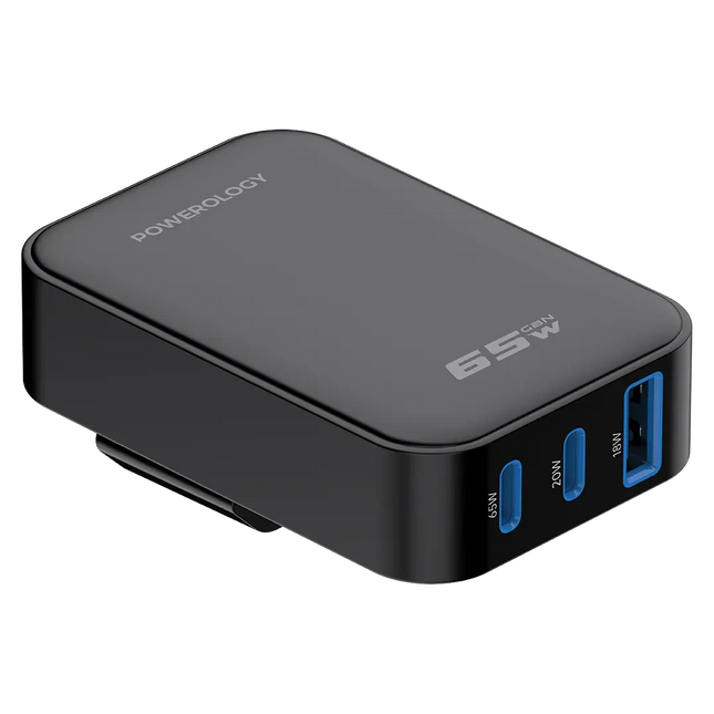 Powerology CRAB FOLDABLE EU GaN CHARGER