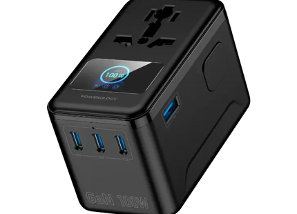 Powerology Voltvoya GaN Travel Adapter PD 100W
