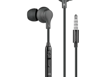 Powerology 3.5mm In-Ear Stereo Earphones Black