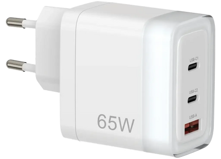 Powerology 3-Port Fast Charging Adapter