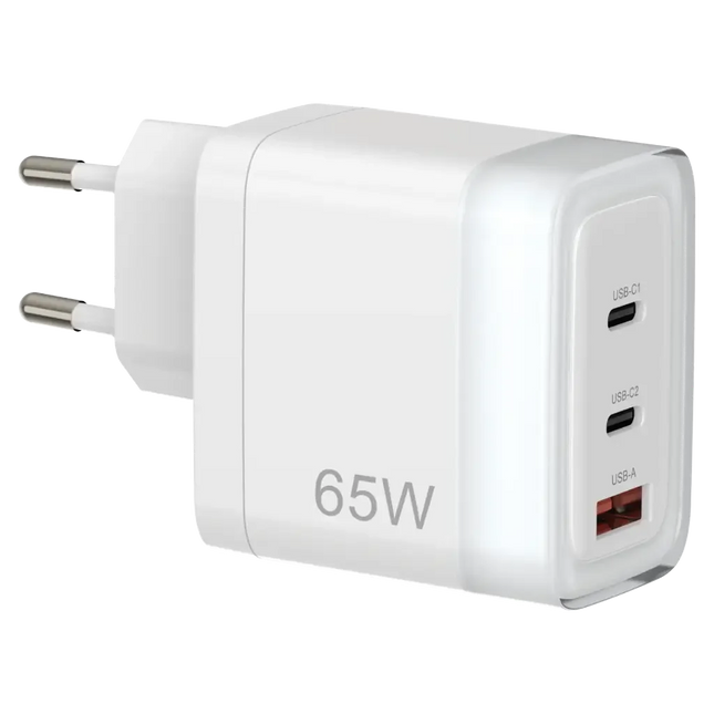 Powerology 3-Port Fast Charging Adapter