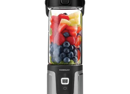Powerology Duomix Portable Blender Black