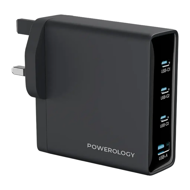 Powerology Volt-X 140W  Multi-Port GaN Adapter