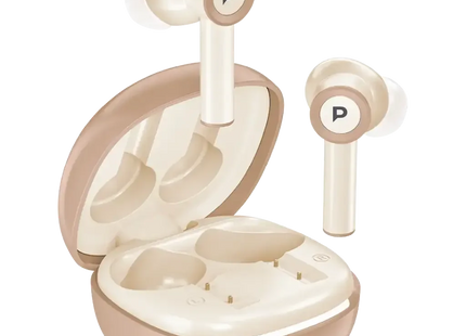 Powerology SABA In-Ear Wireless Earbuds Titanium