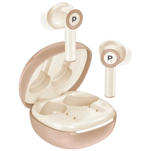 Powerology SABA In-Ear Wireless Earbuds Titanium