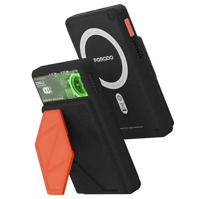 Porodo 10000mAh MagSafe Power Bank Black