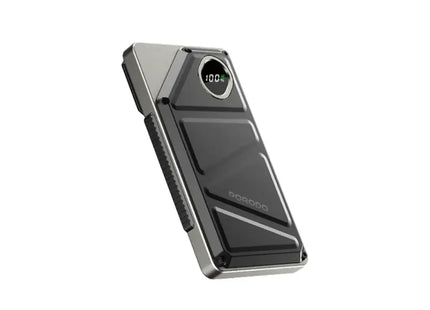 Porodo 10000mAh Power Bank Built-In Type-C & Lightning Black