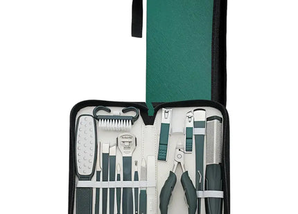 Porodo 16-In-1 Portable Nail Clipper Set Green