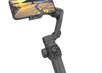 Porodo 3-Axis Gimbal Stabilizer AI Tracking Black