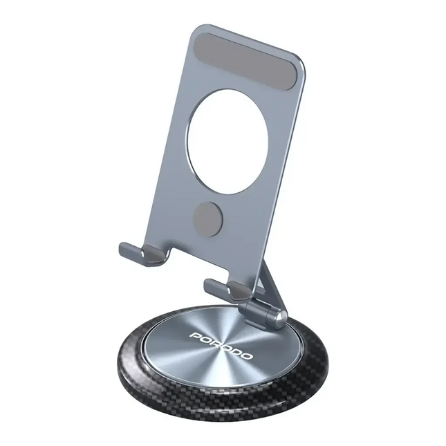 Porodo 360° Rotating Mobile & Tablet Stand Gray