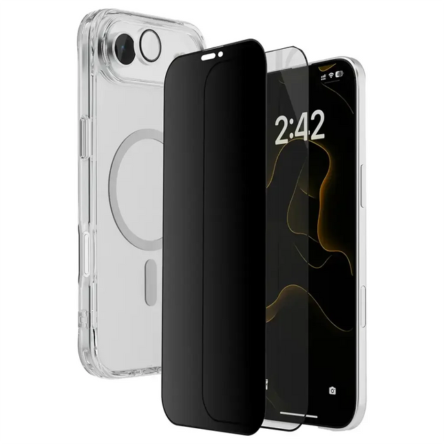 Porodo 360° Shield Series for iPhone 17 Air Clear