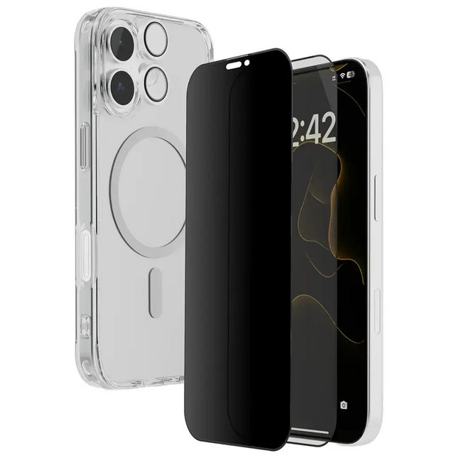 Porodo 360° Shield Series for iPhone 17 Clear