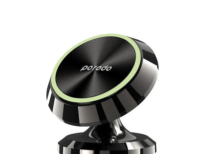 Porodo 360° Swivel Magnetic Car Mount Black