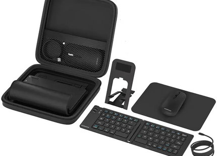 Porodo 6-In-1 Keyboard & Mouse Set Black