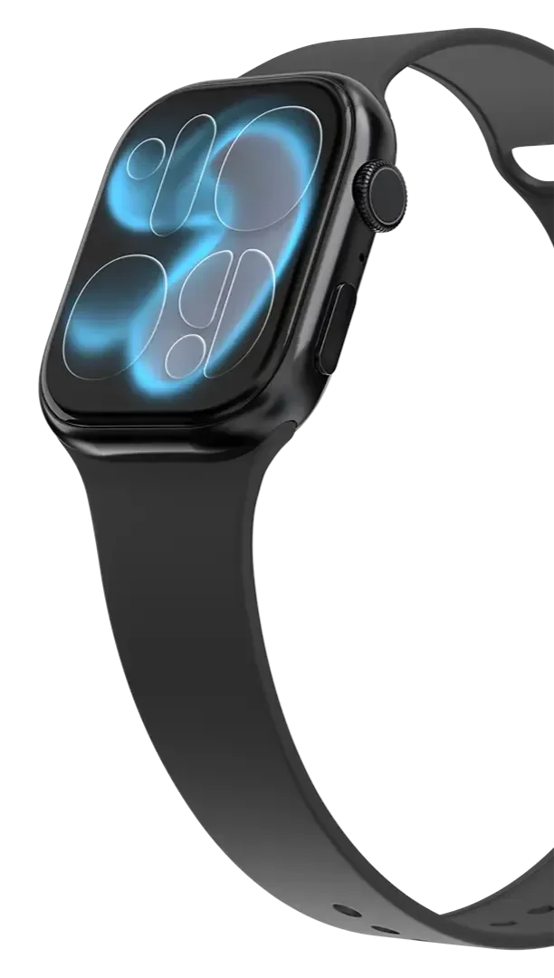 Porodo AeroFit II 2.01" Smart Watch Black