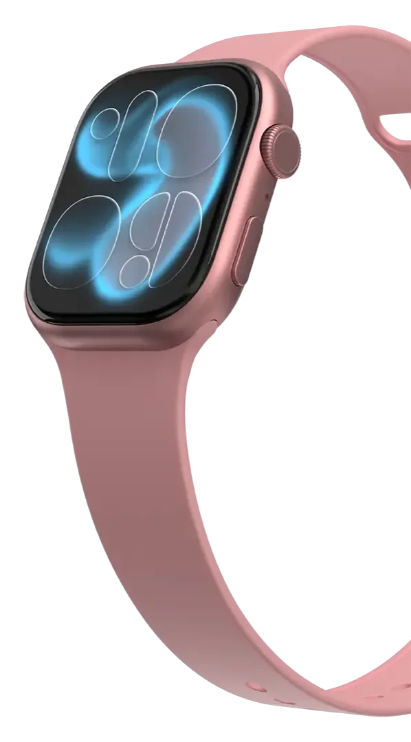 Porodo AeroFit II 2.01" Smart Watch Rose Gold