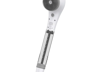 Porodo Alva Electric Bath Brush Rechargeable Spin Scrubber Gray